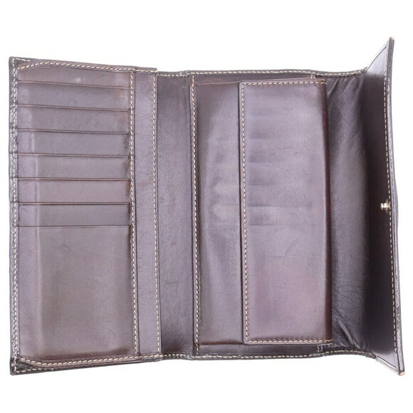 Gucci GG Supreme Long Wallet Beige Canvas - Picture 6 of 6